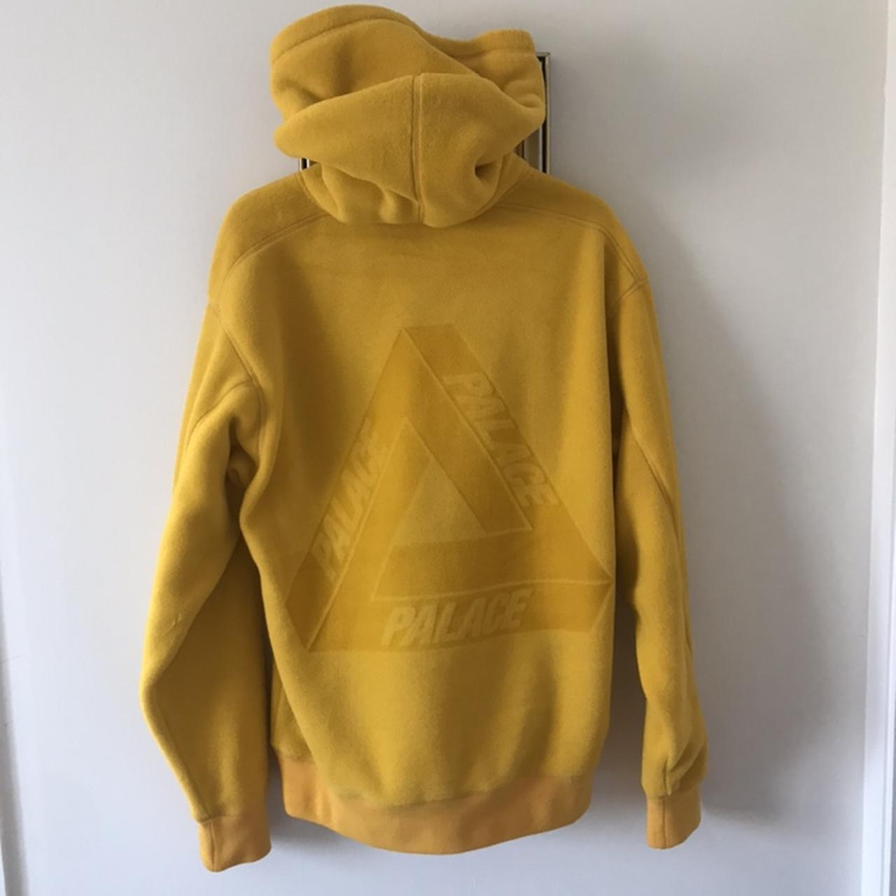 Palace Polartec Lazer Hood, Yellow colour, Size -...