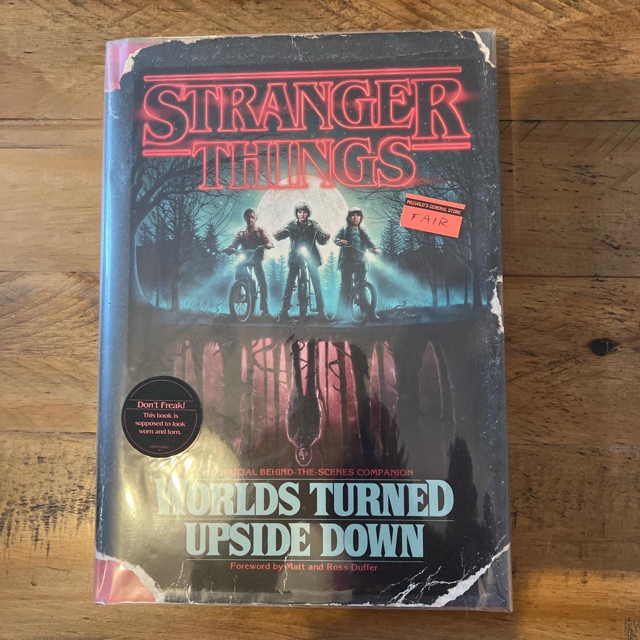 Stranger Things Worlds Turned Upside Down book. Very... - Depop