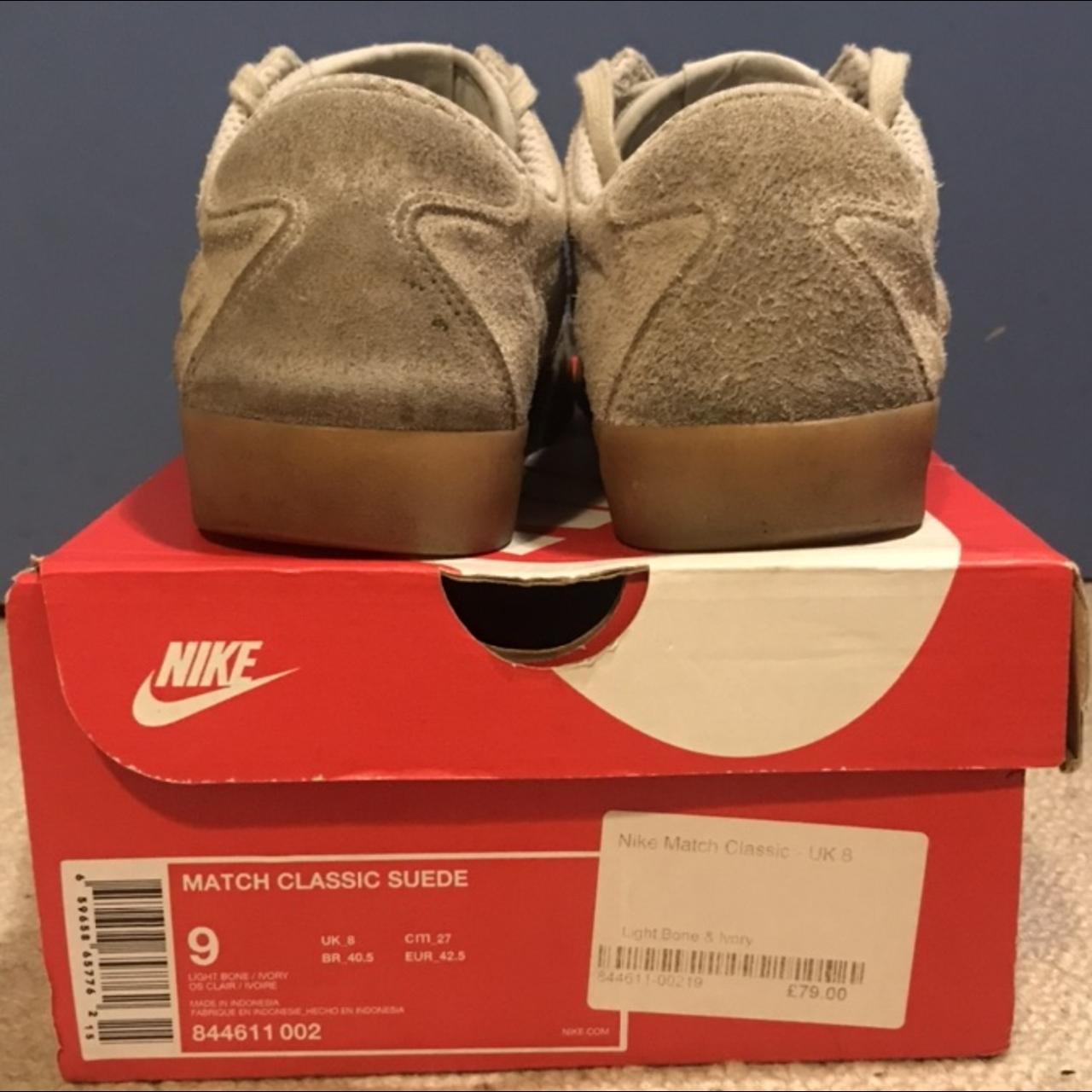 mens cream nike trainers