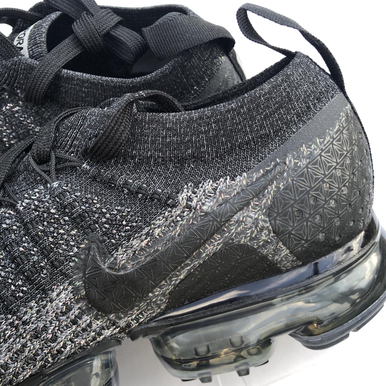 Vapormax flyknit 2 on sale black dark grey