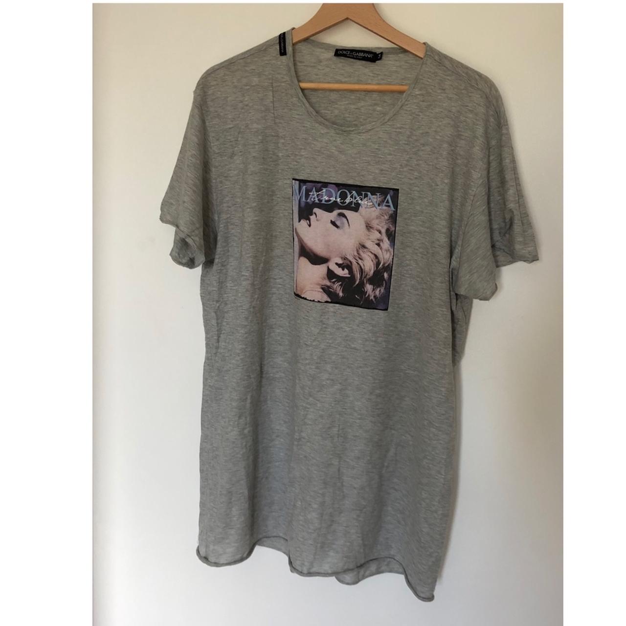 Dolce and gabbana discount madonna t shirt