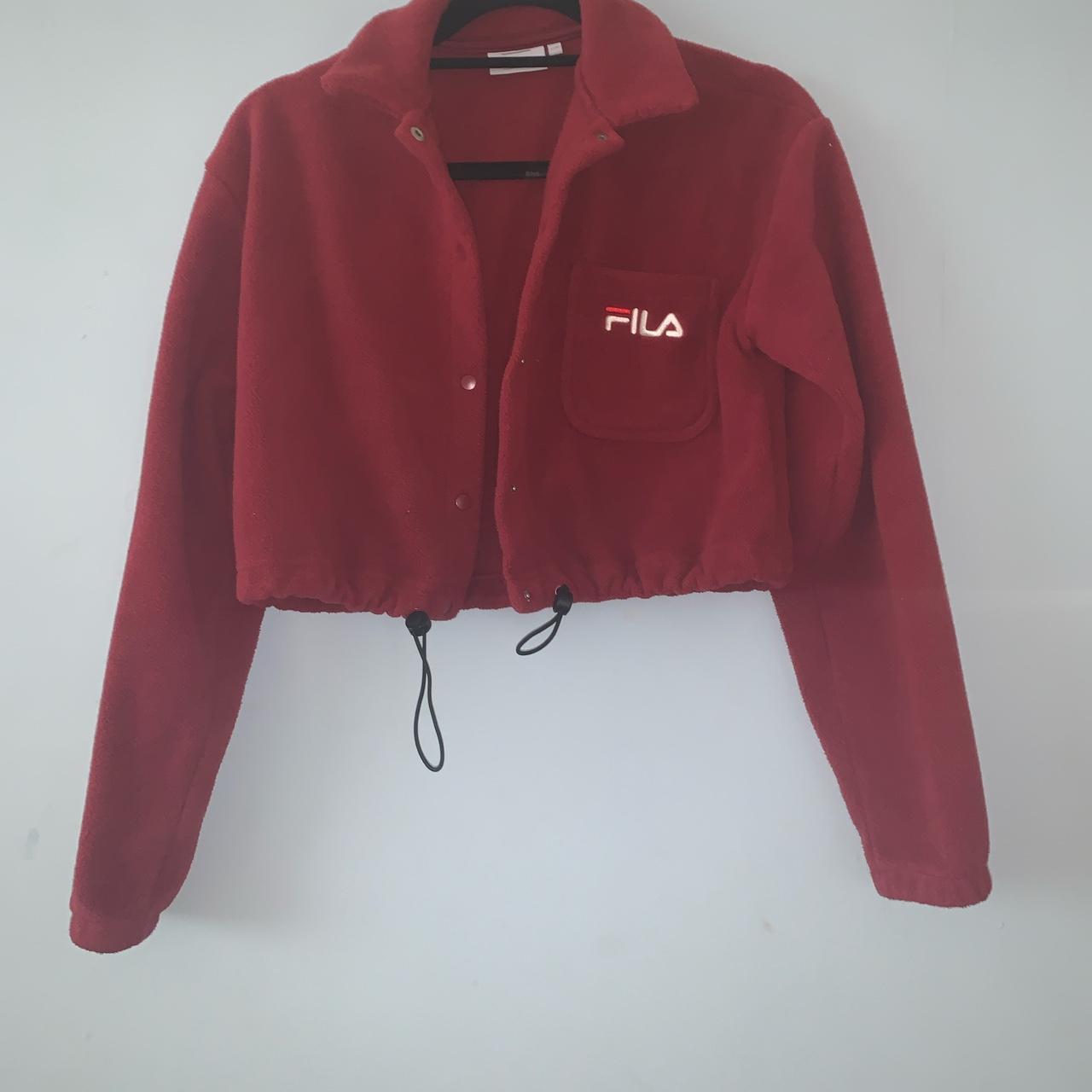 Fila cheap cropped fleece