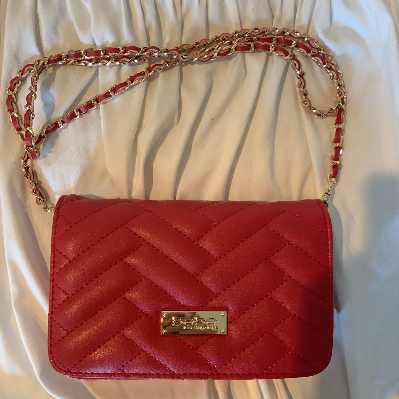 Bebe 2025 red purse