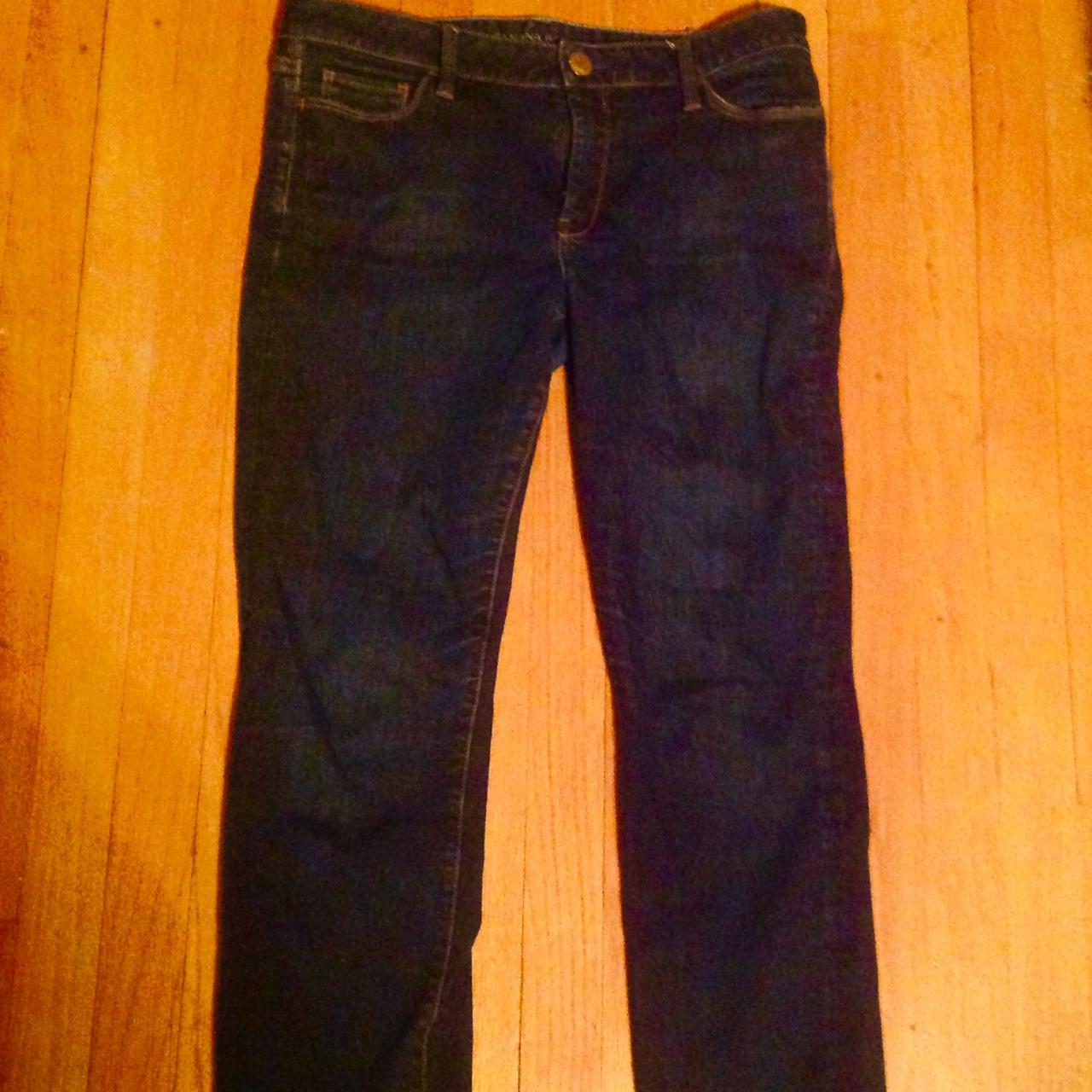 Banana Republic skinny jeans. Dark blue 30x30 - Depop