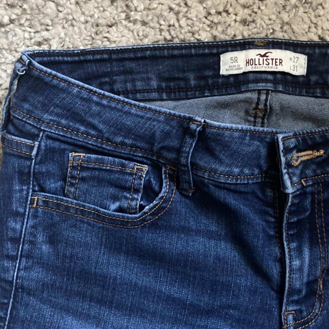 Mid rise hollister jeans deals