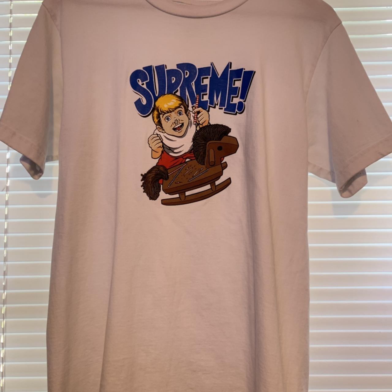 supreme rocking horse shirt