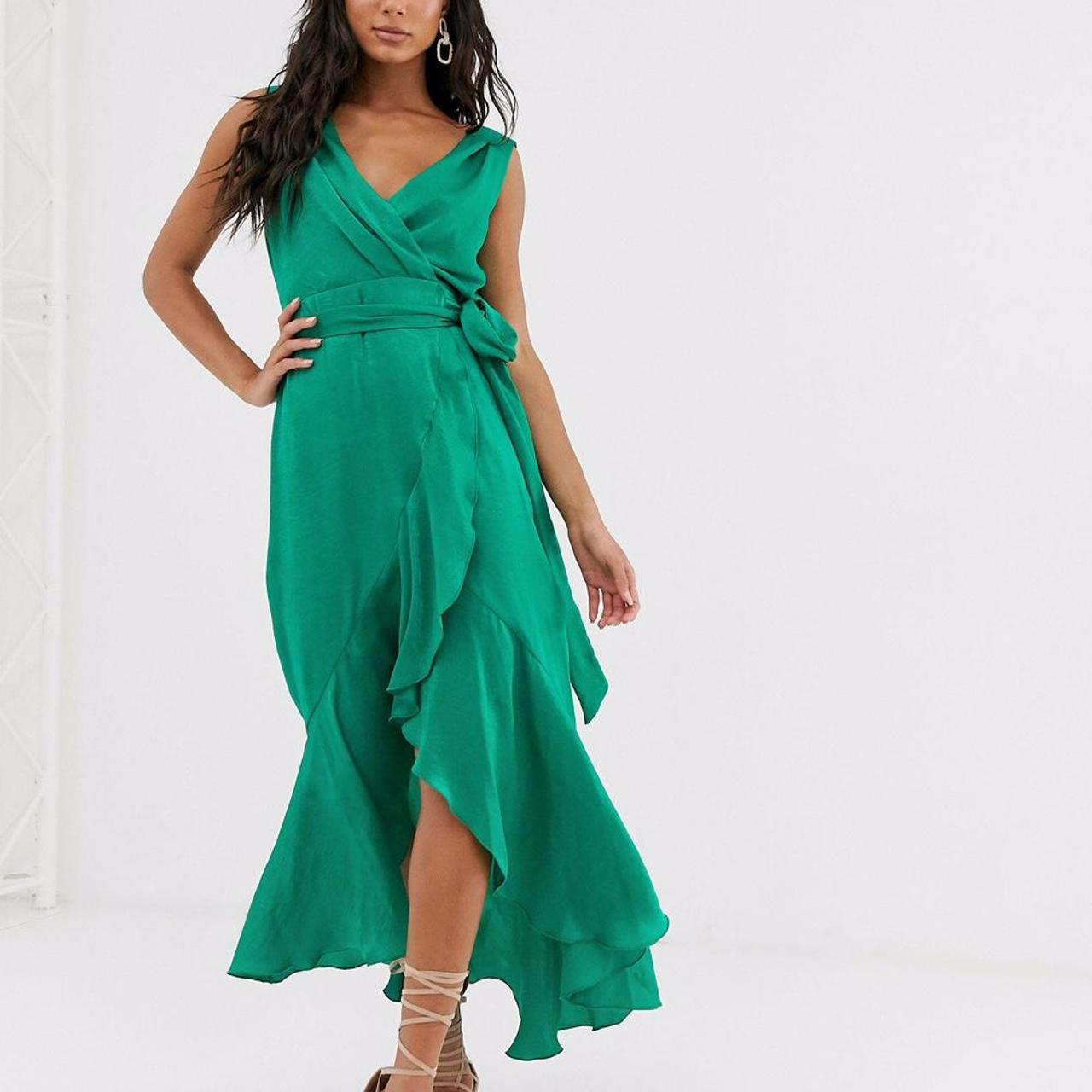 Silkfred green clearance dress