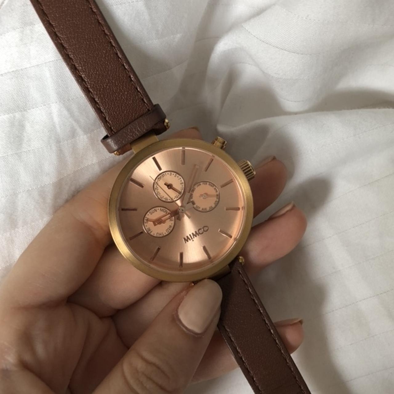 Mimco watch 2024 rose gold