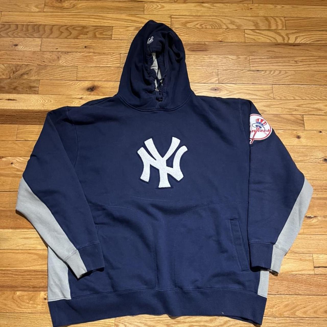 Vintage Y2K Majestic MLB New York Yankees... - Depop
