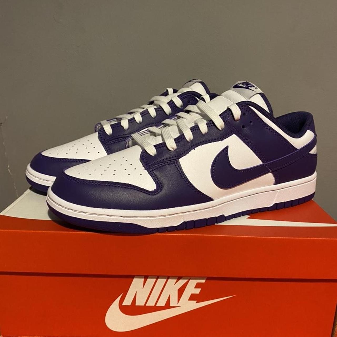 Nike Men's Purple And White Trainers 