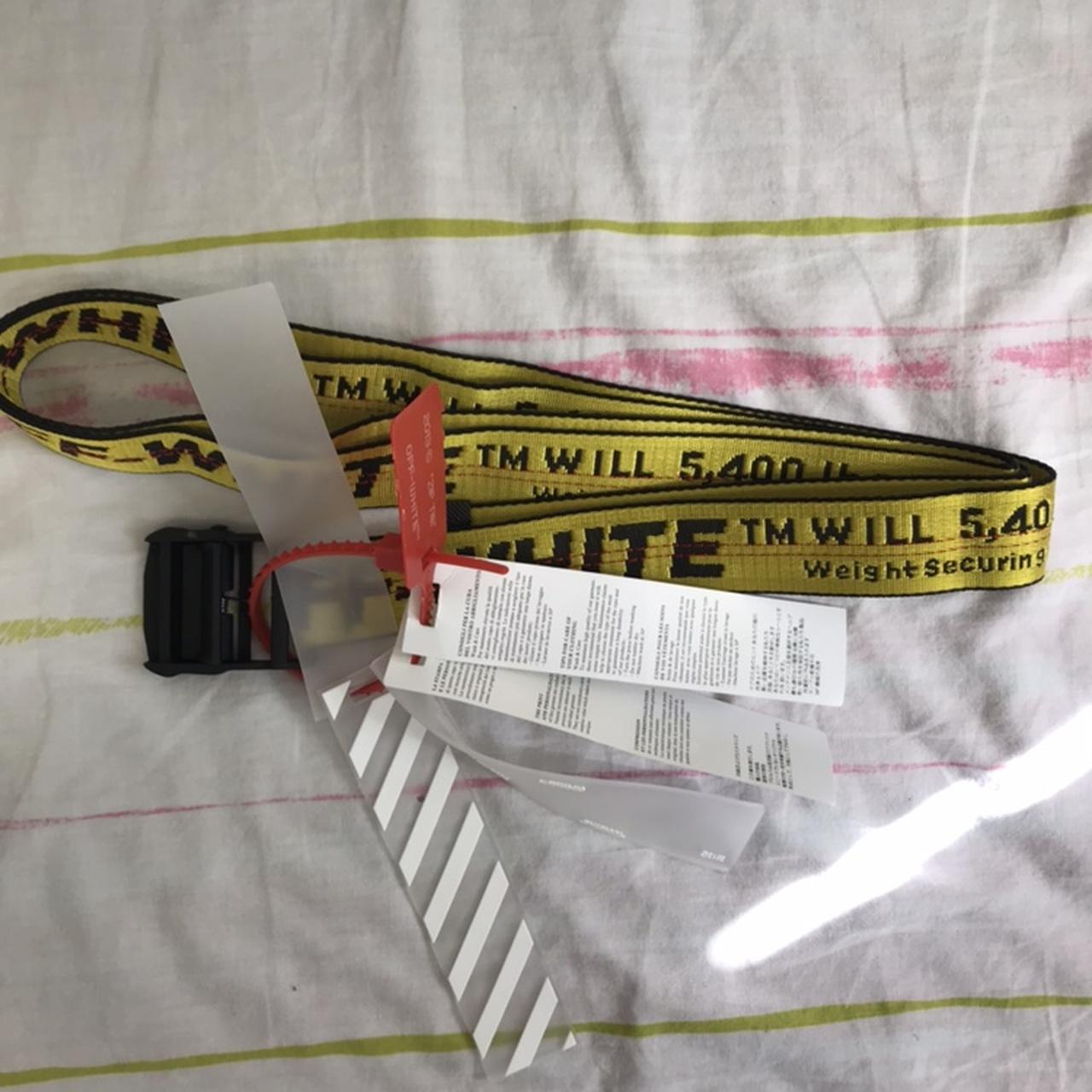 Off White belt, 100% authentic., 200cm long., NWT....