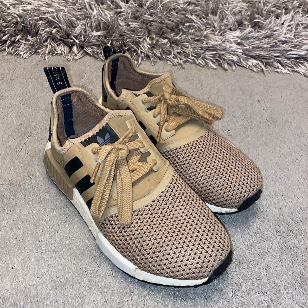 Adidas tan cheap trainers