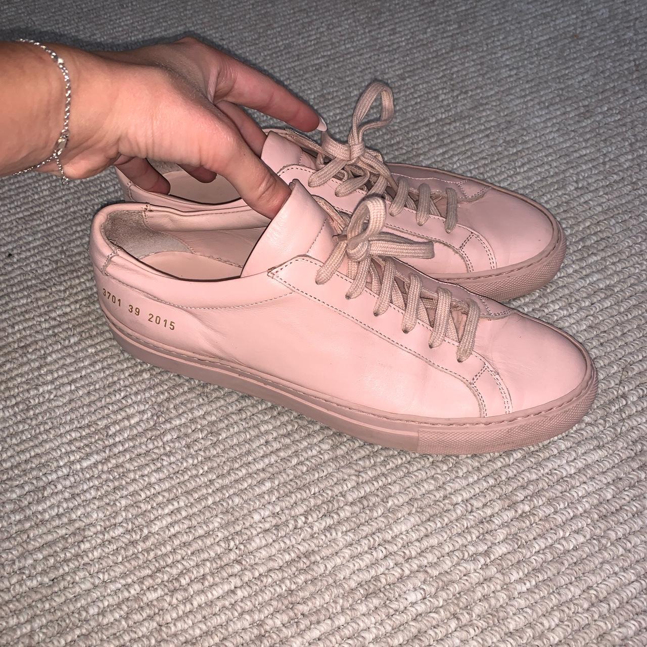 Common Projects Women's Pink Trainers