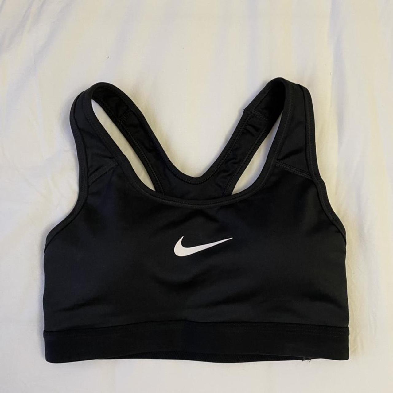 Nike black sports bra brand new - Depop