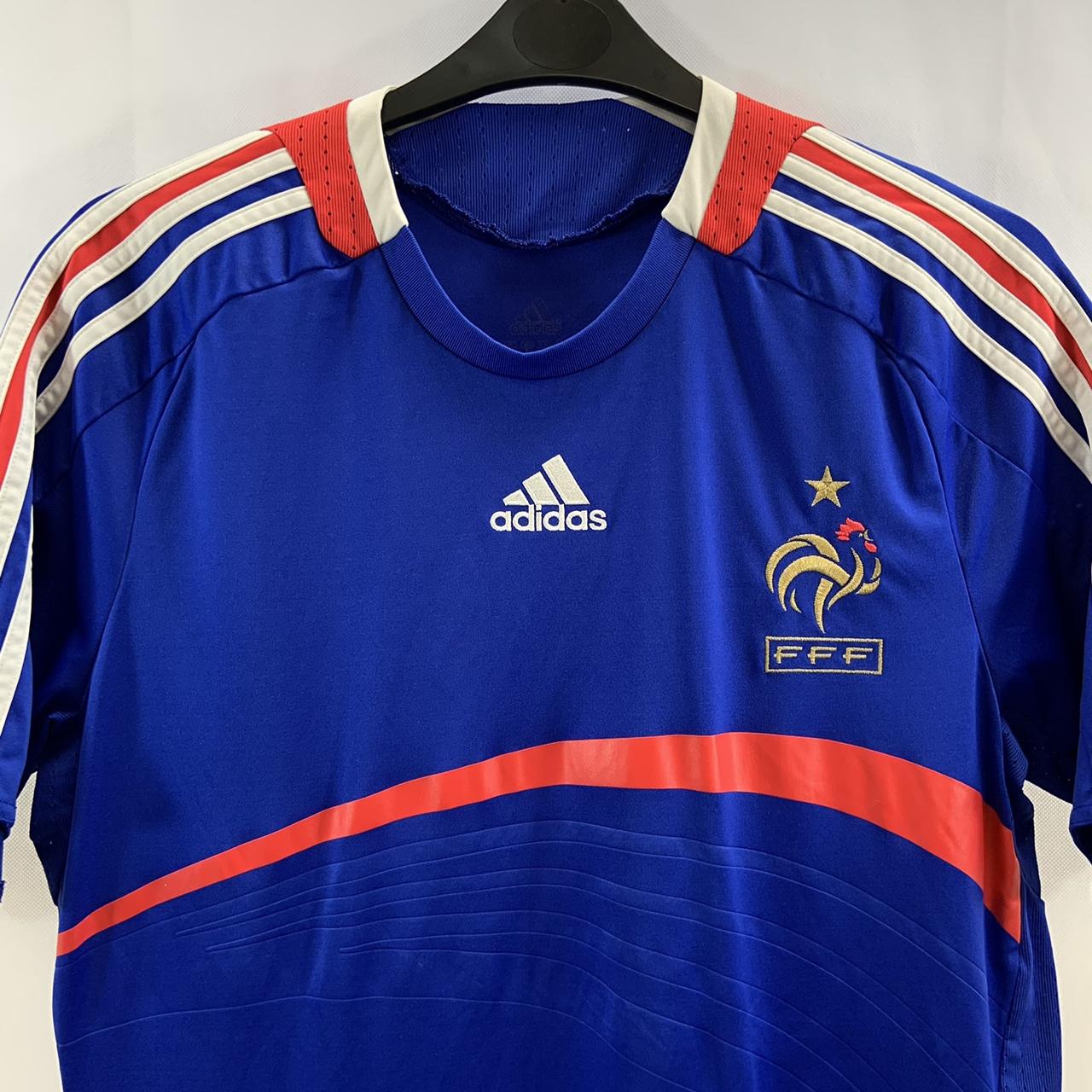 France Home Football Shirt 2007/08 Adults Large... - Depop