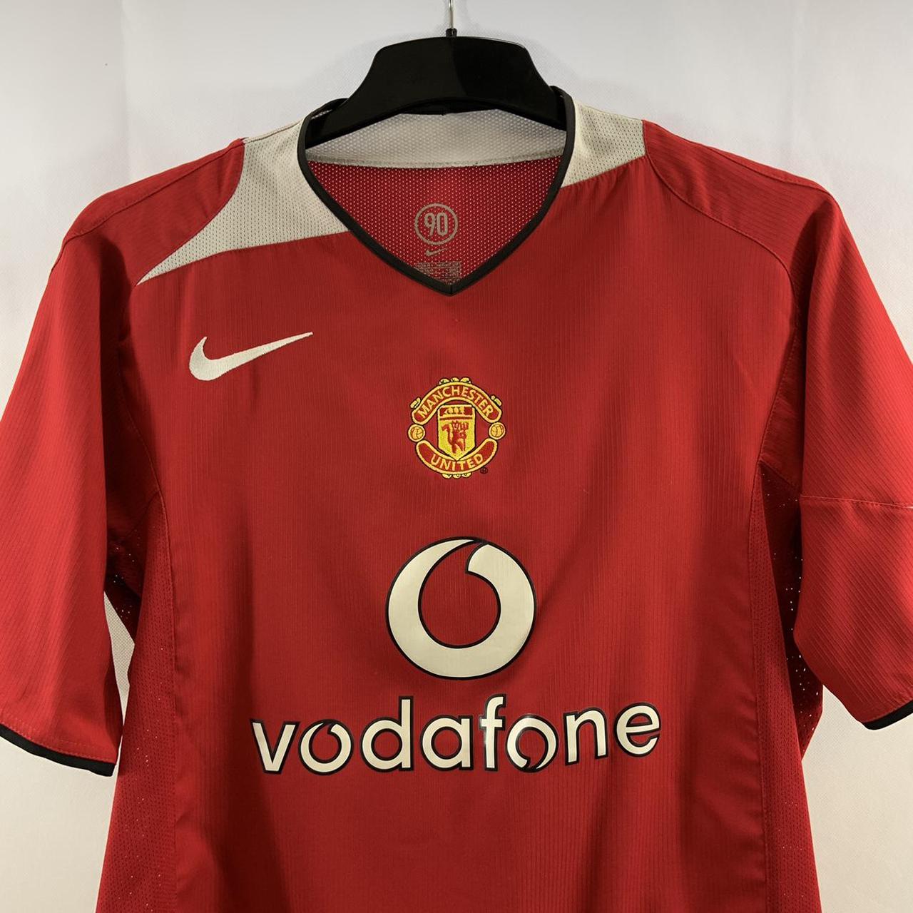 Manchester United Home Football Shirt 2004/06 Adults... - Depop