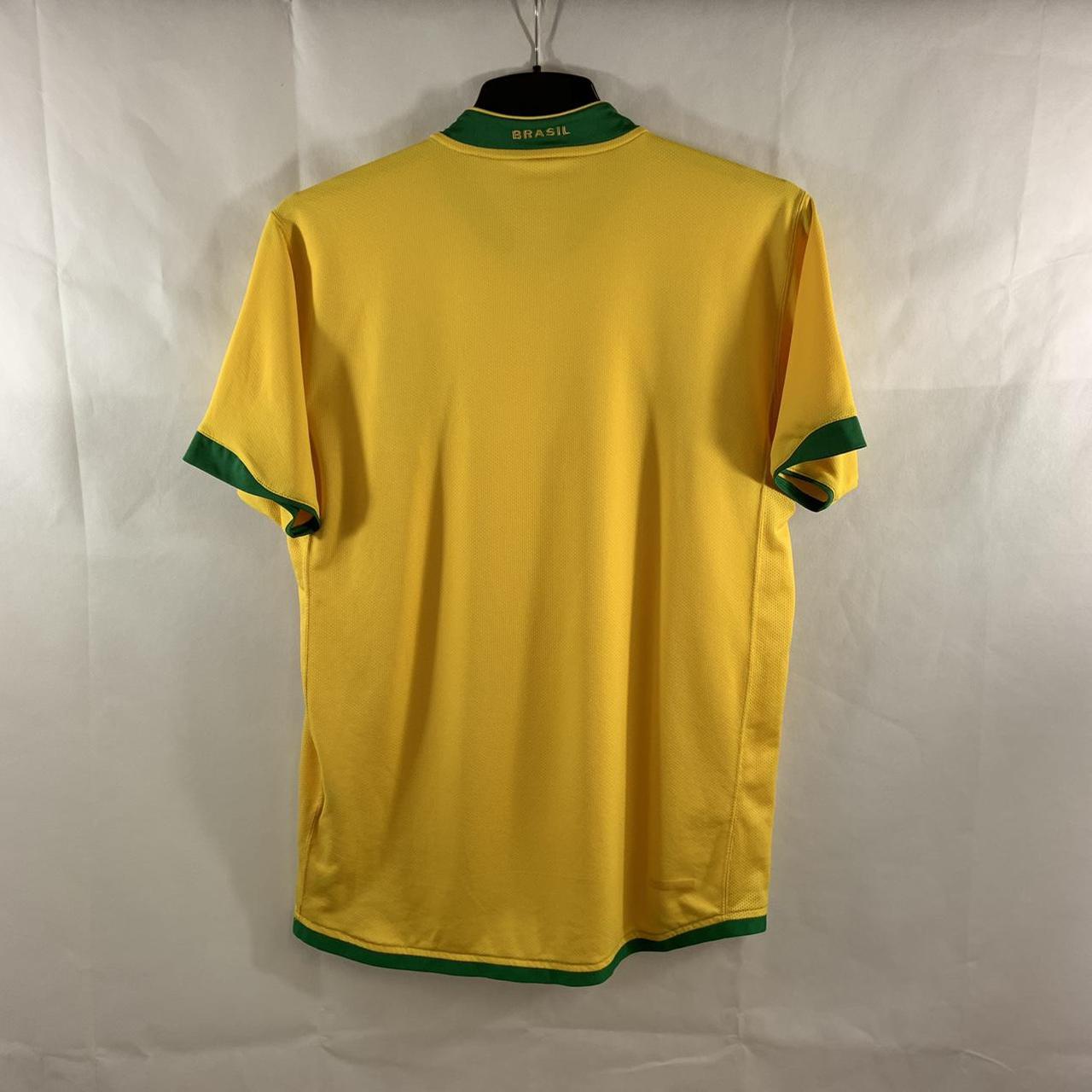 Brazil Home Football Shirt 2006/08 Adults Medium... - Depop
