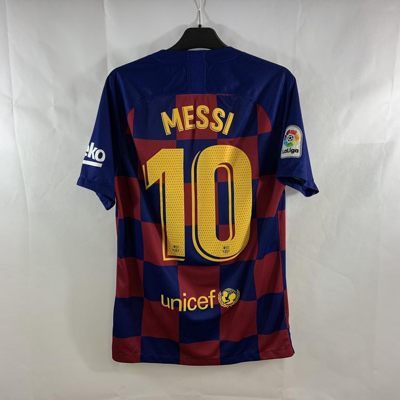 Barcelona Messi 10 Home Football Shirt 2019/20... - Depop