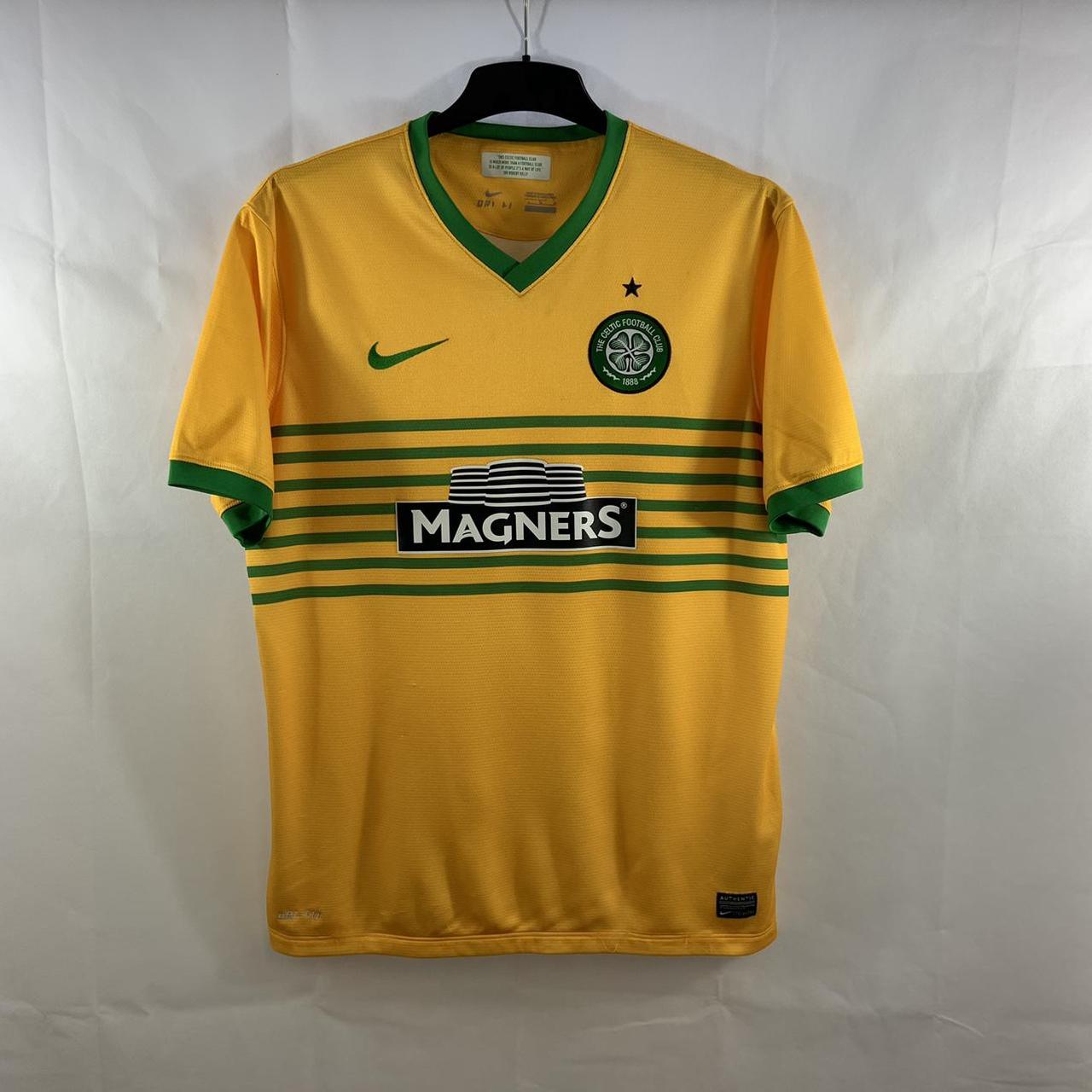 Celtic Johansen 25 L/S Third Football Shirt 2014/15 Adults Small Nike C598  – Historic Football Shirts