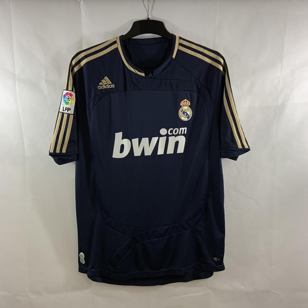 Real Madrid Away Football Shirt 2007/08 Adults Large... - Depop