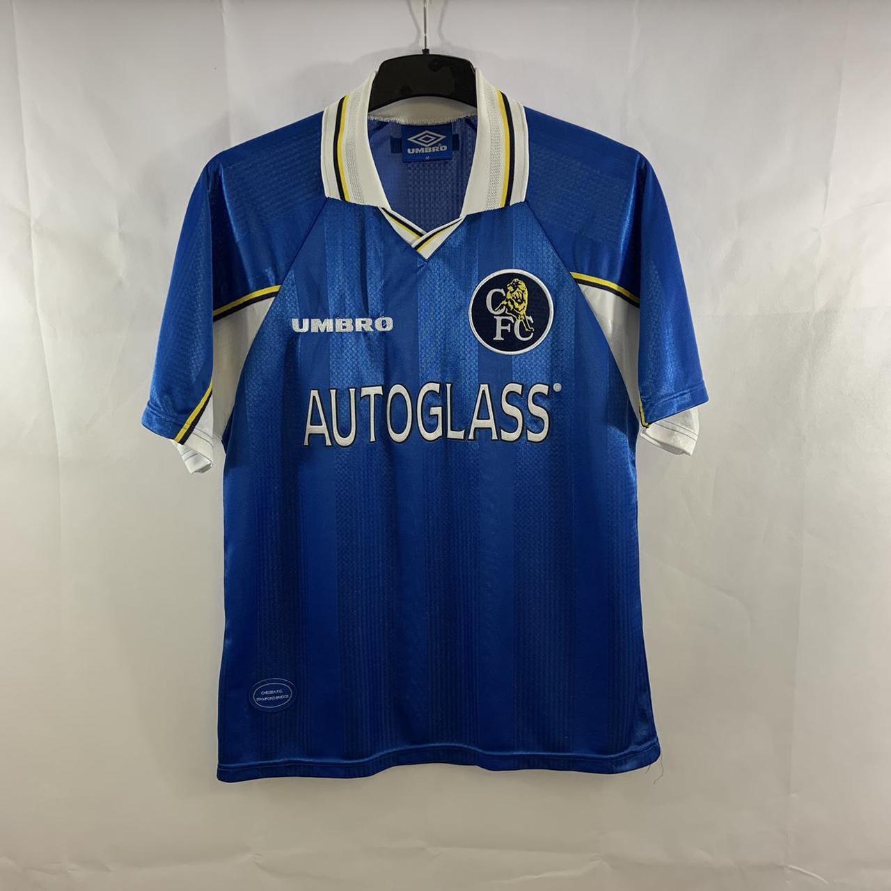 Chelsea Home Football Shirt 1997/99 Adults Medium... - Depop