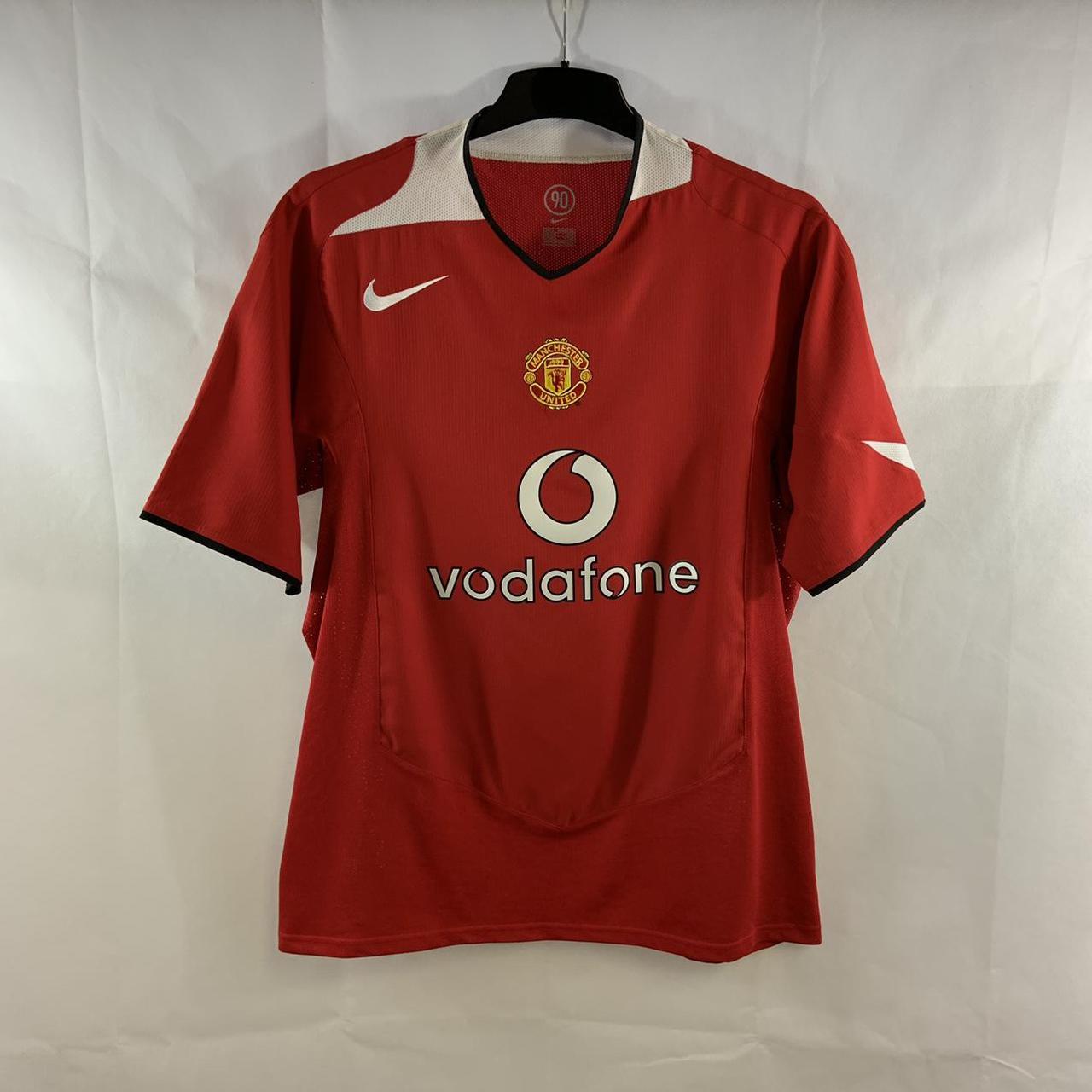 Manchester United Home Football Shirt 2004/06 Adults... - Depop