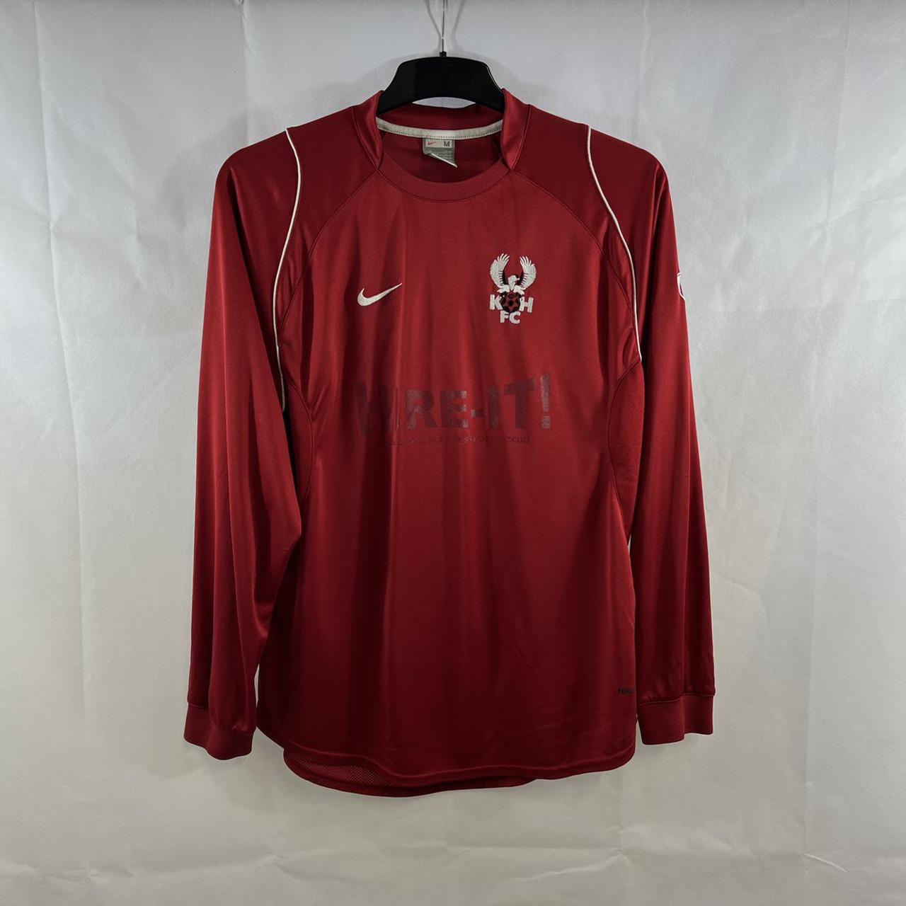 Kidderminster Harriers L/S Home Football Shirt... - Depop