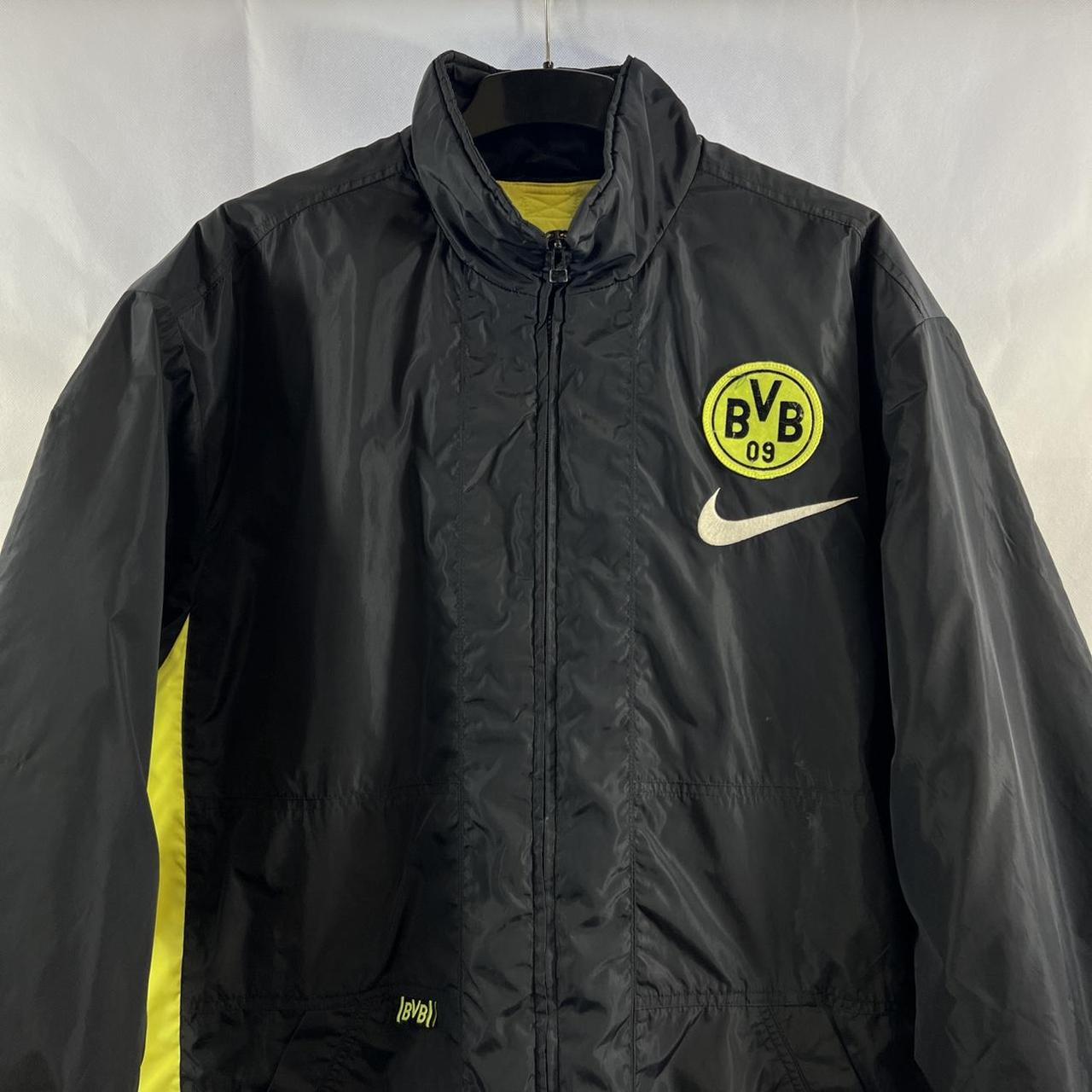 Borussia Dortmund Bench Football Coat 1996/97 Adults... - Depop