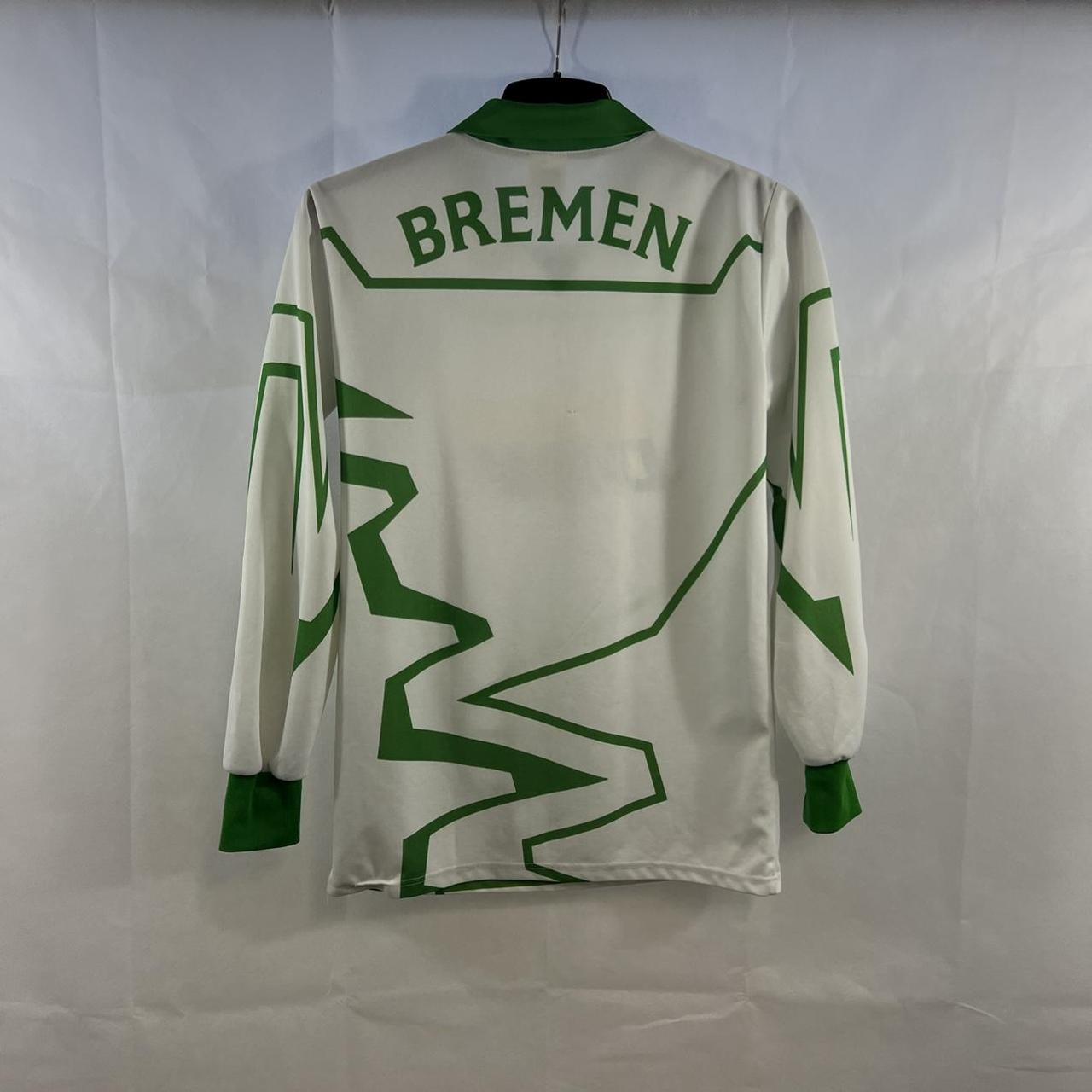 Werder Bremen L/S Home Football Shirt 1993/94 Adults... - Depop