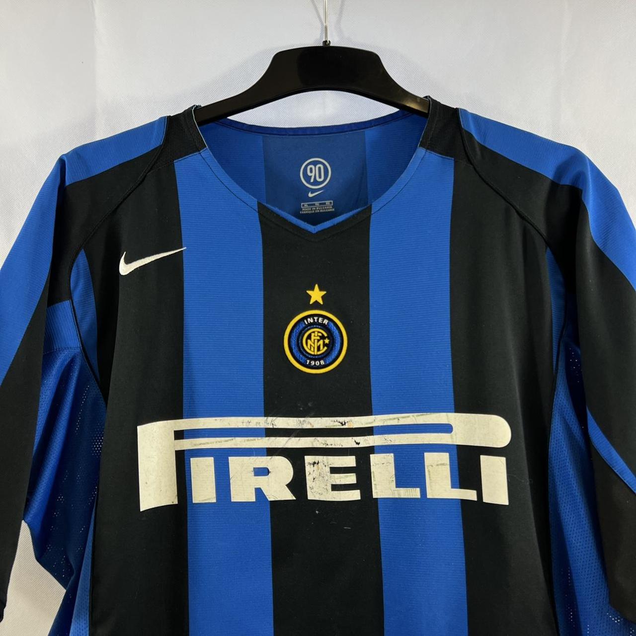 Inter Milan Home Football Shirt 2004/05 Adults XL... - Depop