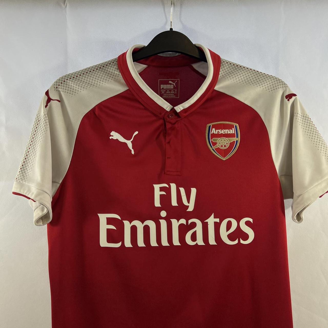 Arsenal Lacazette 9 Home Football Shirt 2017/18... - Depop