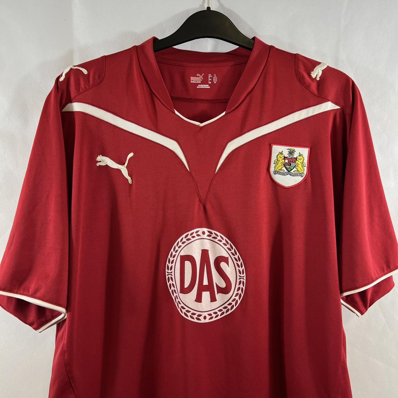 Bristol City Home Football Shirt 2009/10 Adults XL - Depop