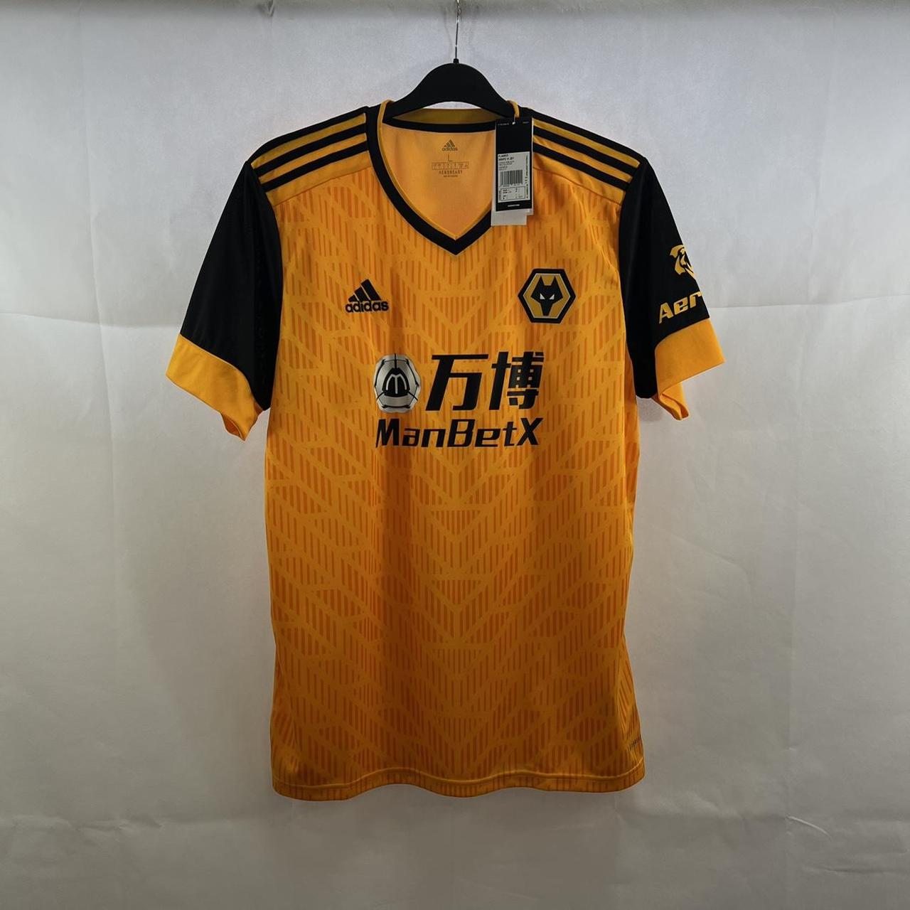 Bnwt Wolves Home Football Shirt 2020 21 Adults Large - Depop