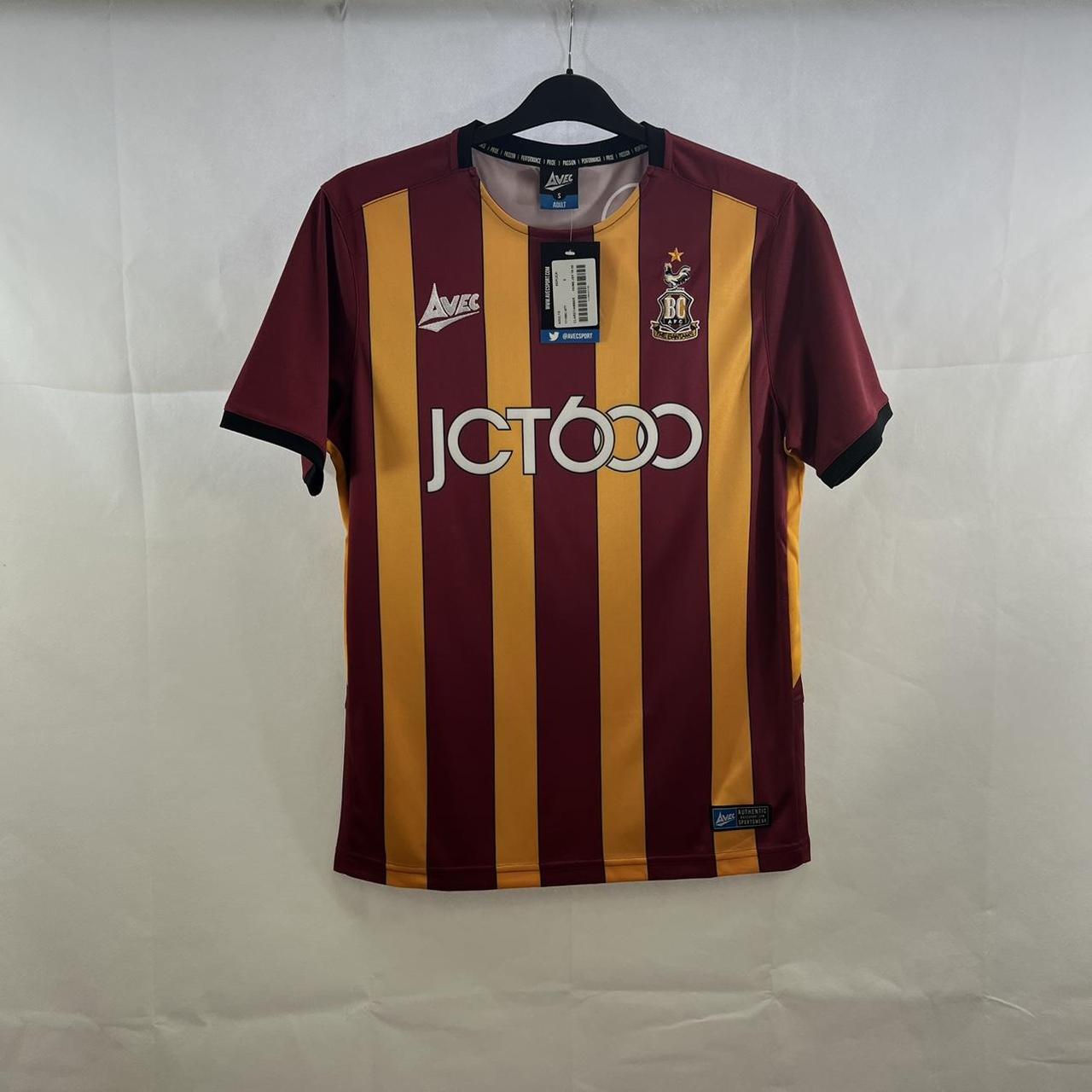 BNWT Bradford City Home Football Shirt 2019/20... - Depop