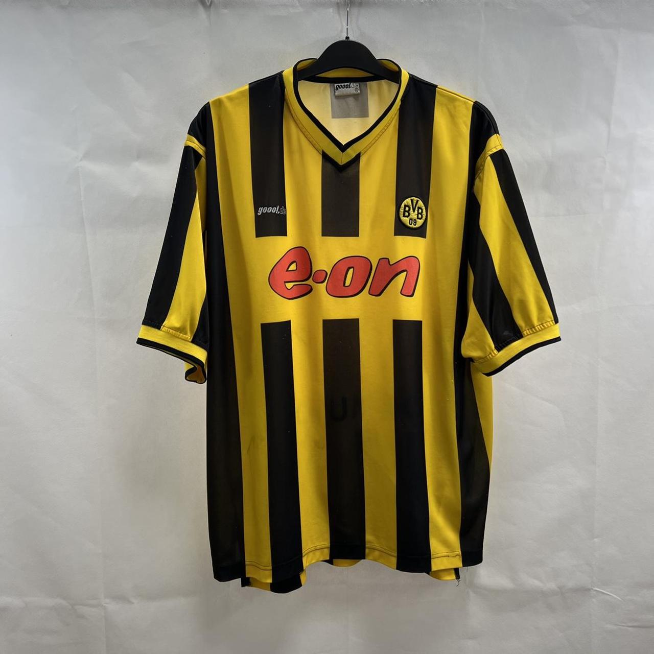 Borussia Dortmund Home Football Shirt 2000 02 Adults - Depop