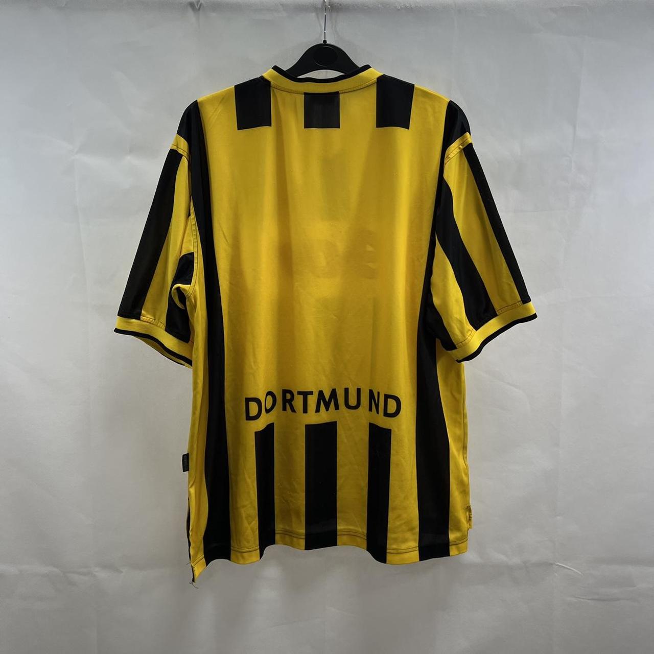 Borussia Dortmund Home Football Shirt 2000/02 Adults... - Depop