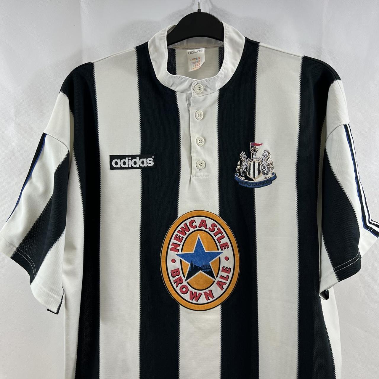 Newcastle United Home Football Shirt 1995/97 Adults... - Depop