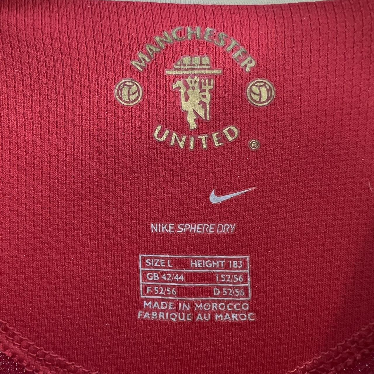 Manchester United Home Football Shirt 2006/07 Adults... - Depop