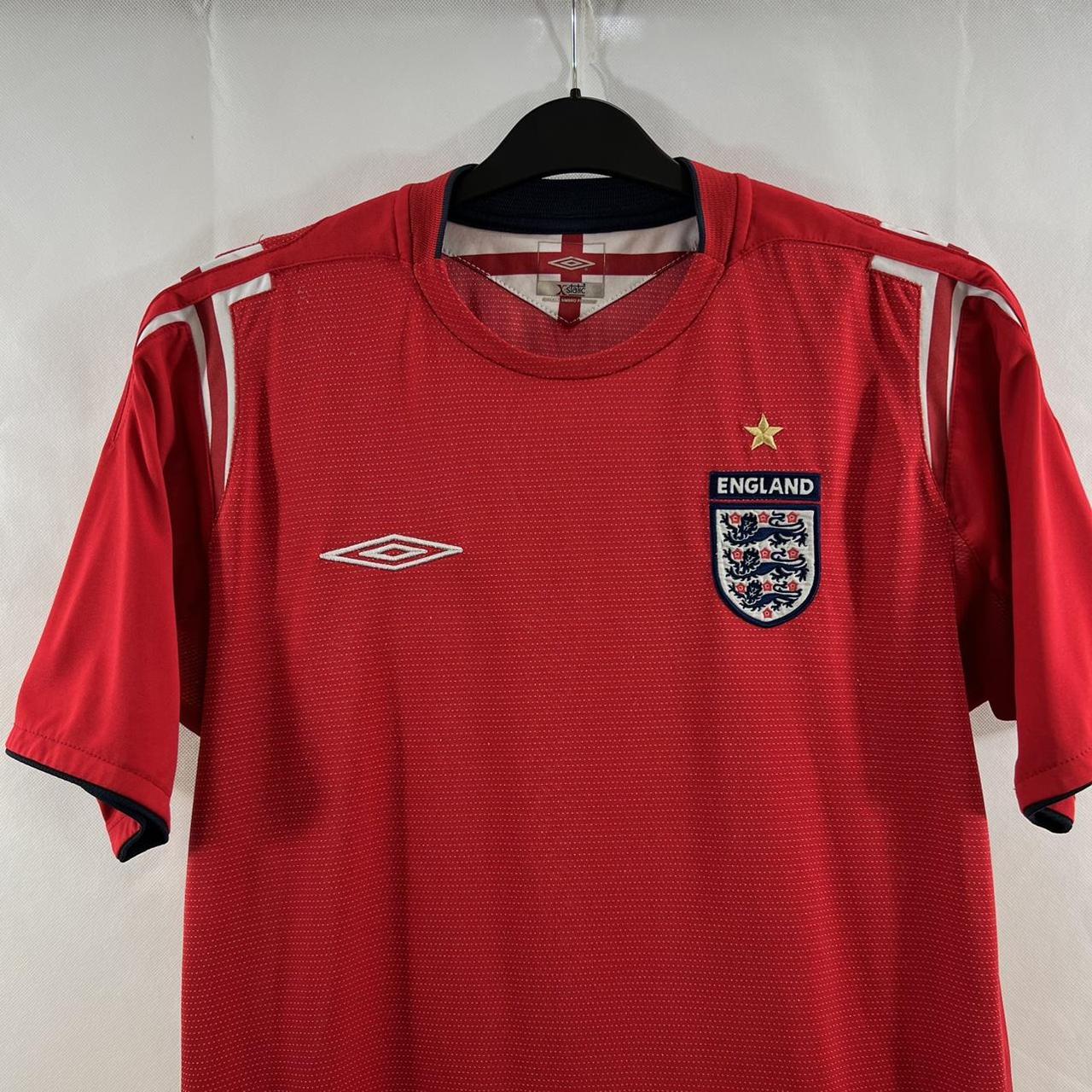 England Away Football Shirt 2004/06 Adults Medium... - Depop