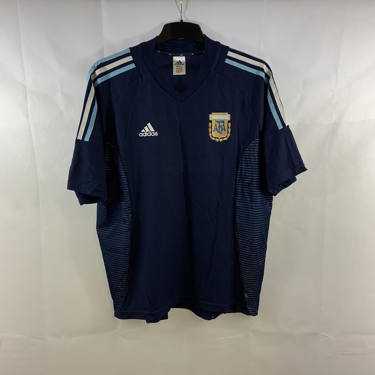 Argentina Away Football Shirt 2002/04 Adults XL... - Depop