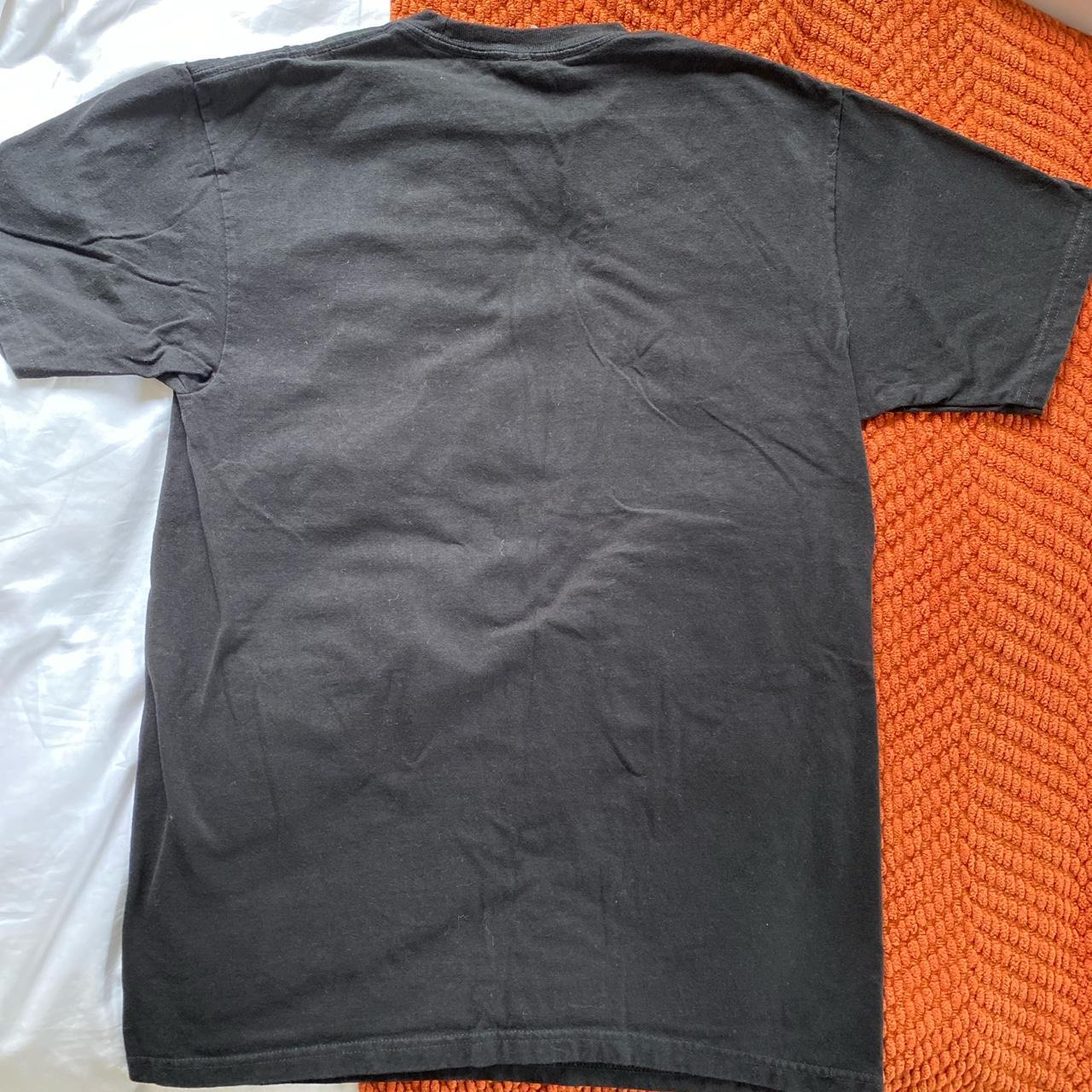 Tultex Women's Black and Orange Shirt | Depop