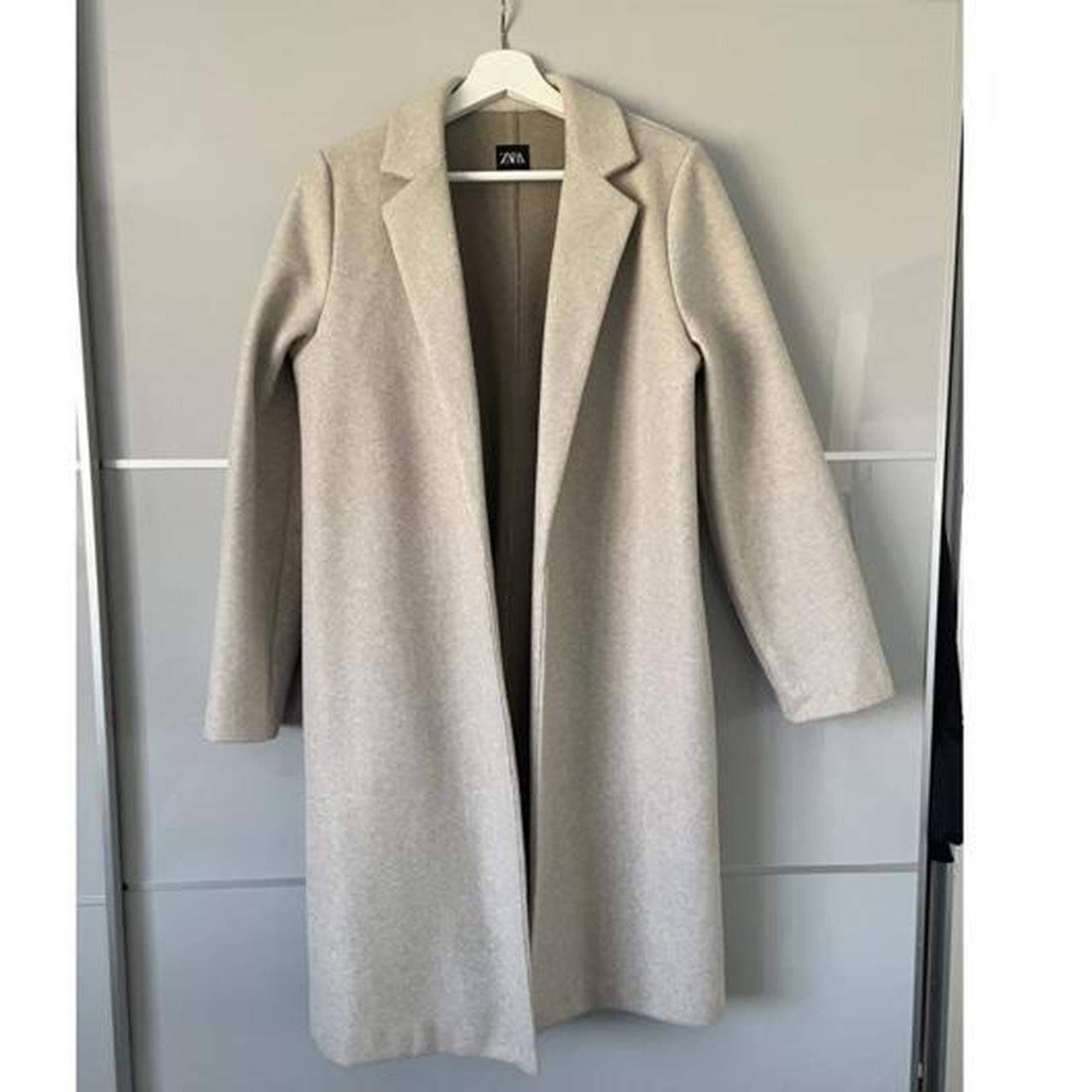 zara oatmeal coat