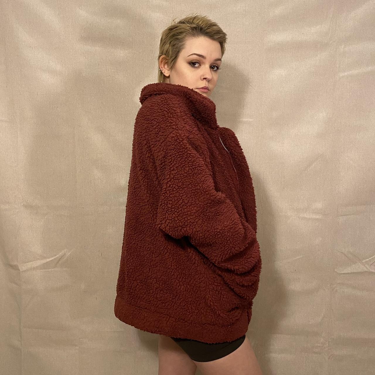 I am gia shop pixie coat burgundy