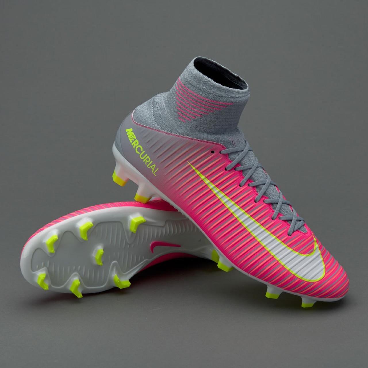 Mercurial veloce iii df fg soccer cleats pink hotsell