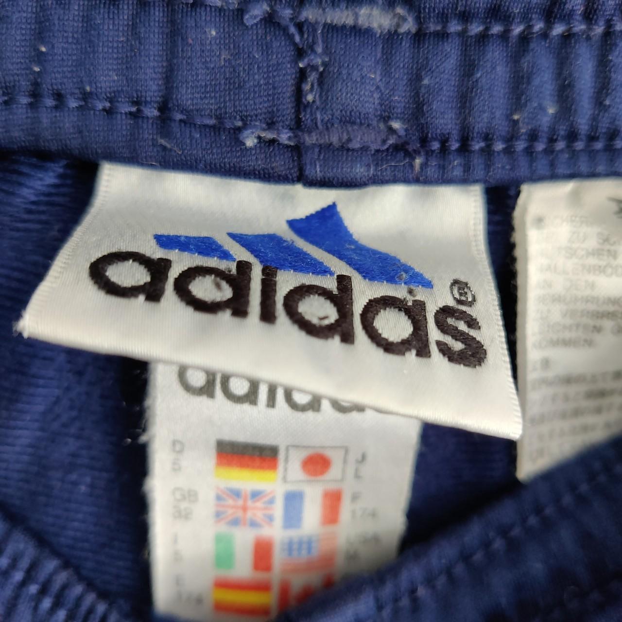 Adidas Tracksuit Bottoms Vintage Adidas navy... Depop