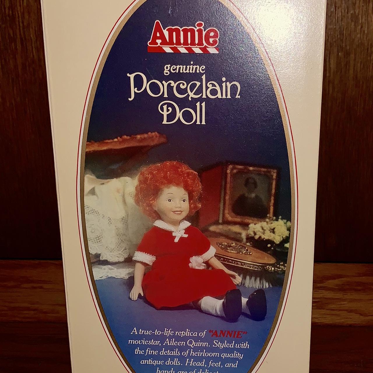 Annie porcelain hot sale doll