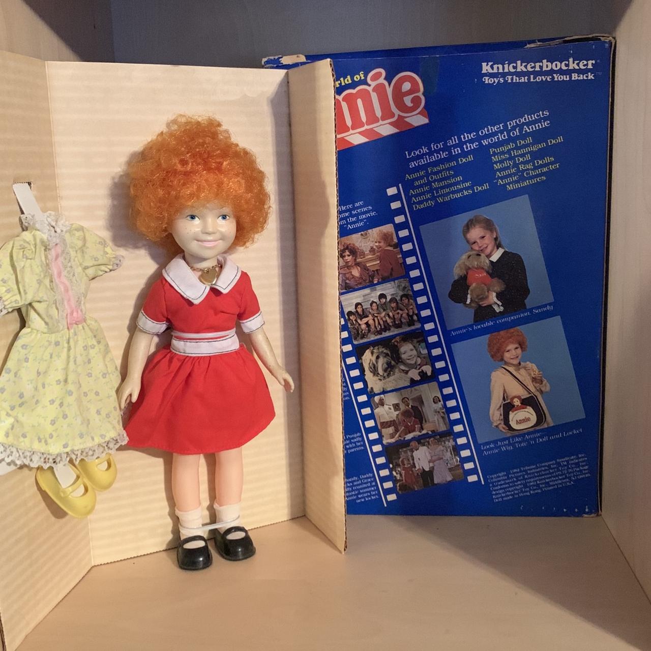 1982 knickerbocker hot sale annie doll