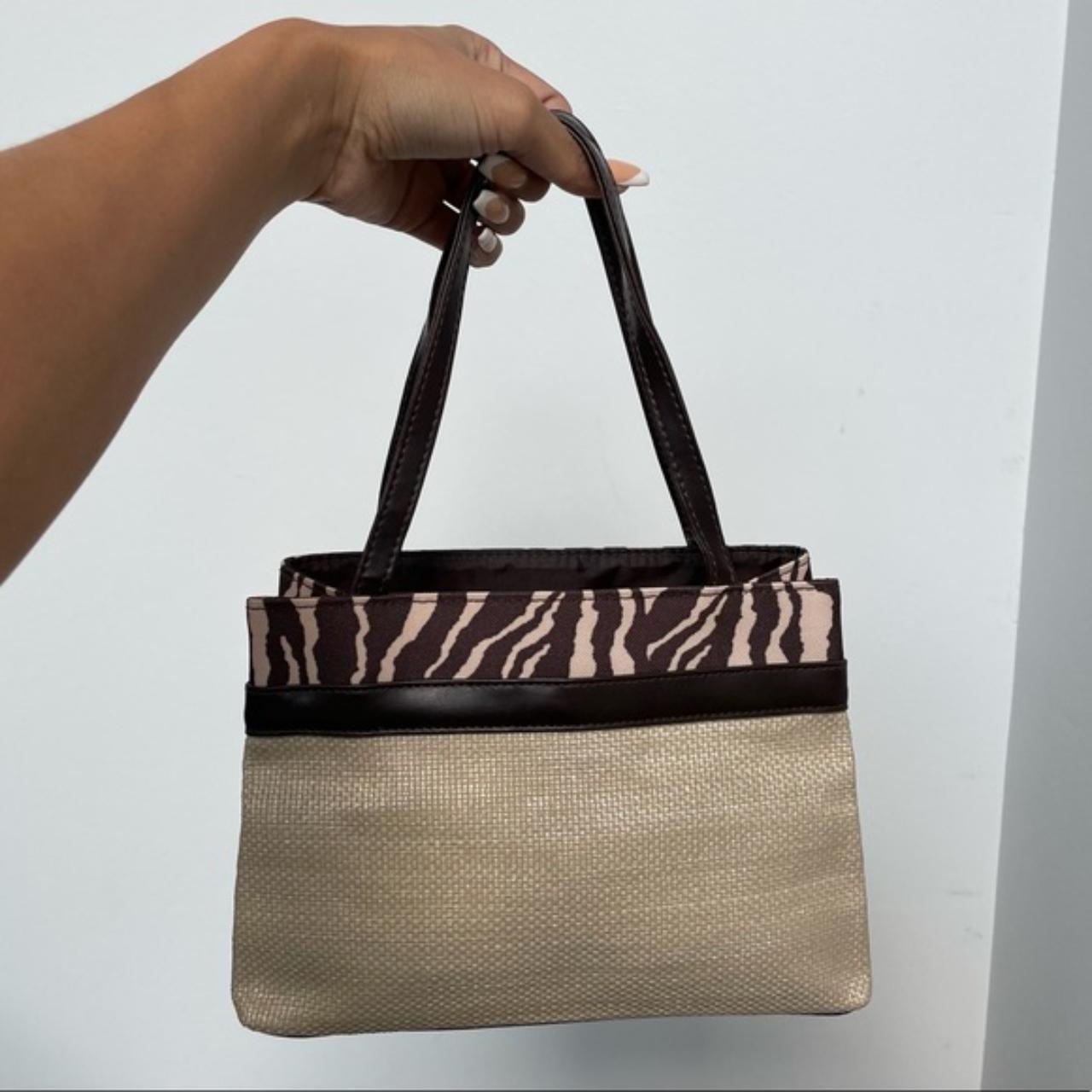 Product Image 2 - estee lauder
zebra print handbag, straw