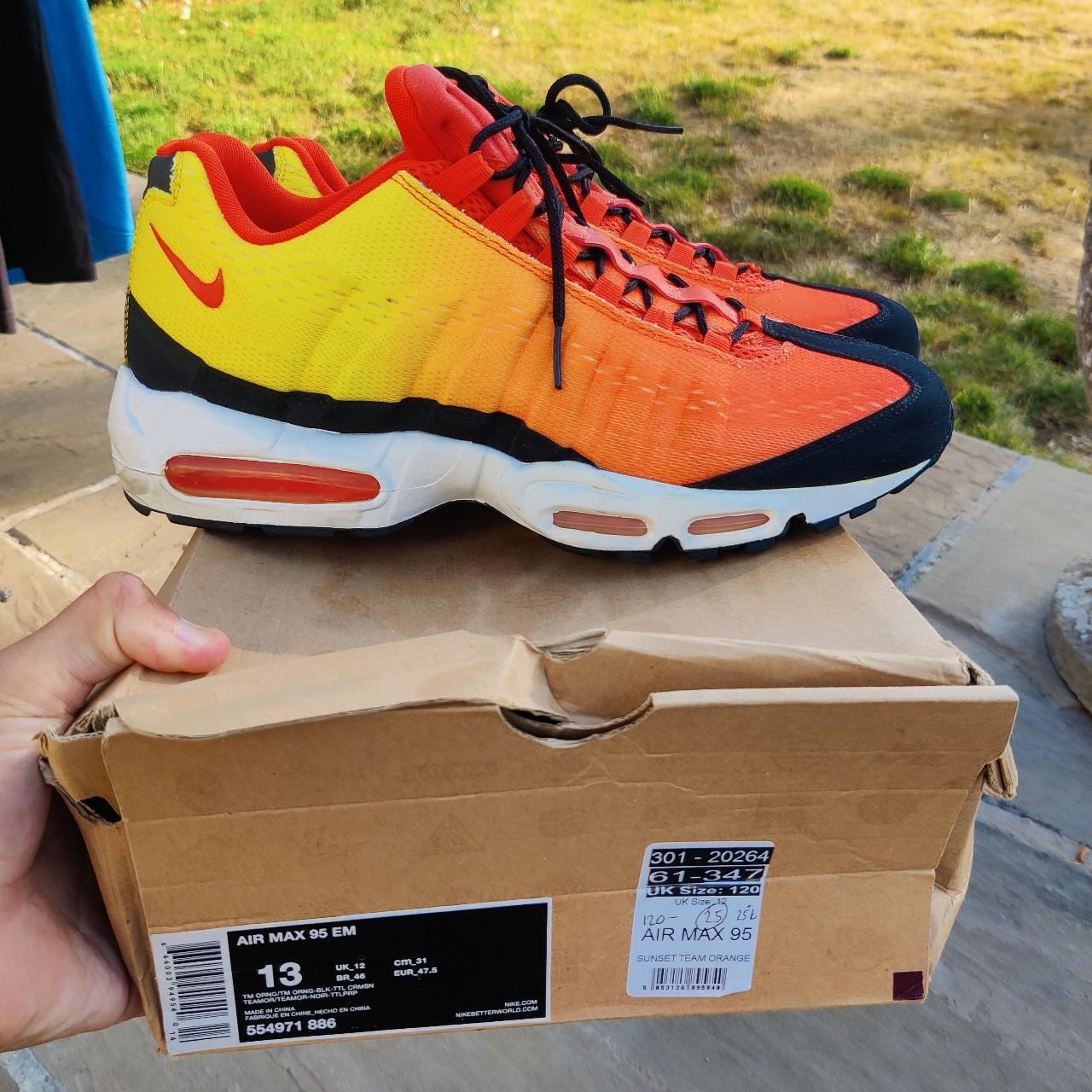 air max 95 sunset