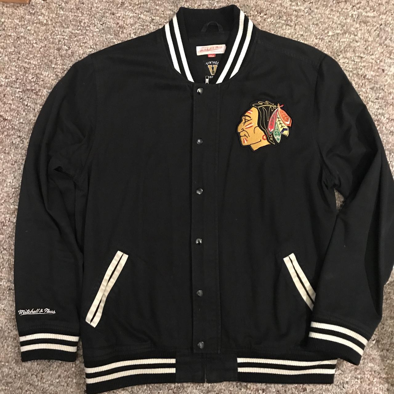 Mitchell & Ness Philadelphia Eagles Black Satin - Depop